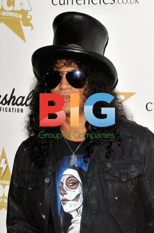 Slash attends Classic Rock Roll Of Honour