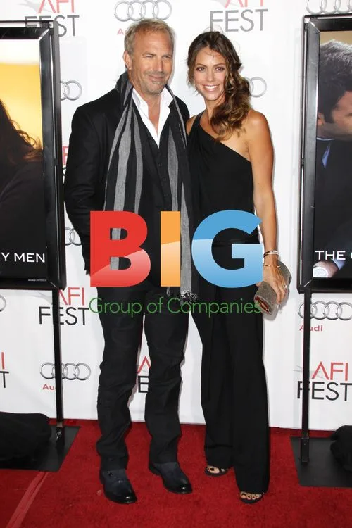 Kevin Costner and Christine Baumgartner at AFI Fest 2010