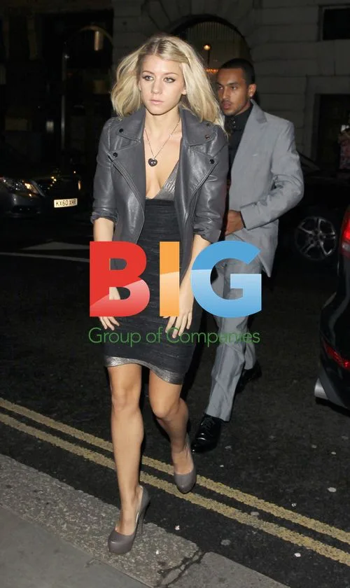 Theo Walcott & Melanie Slade at Harry Potter Afterparty