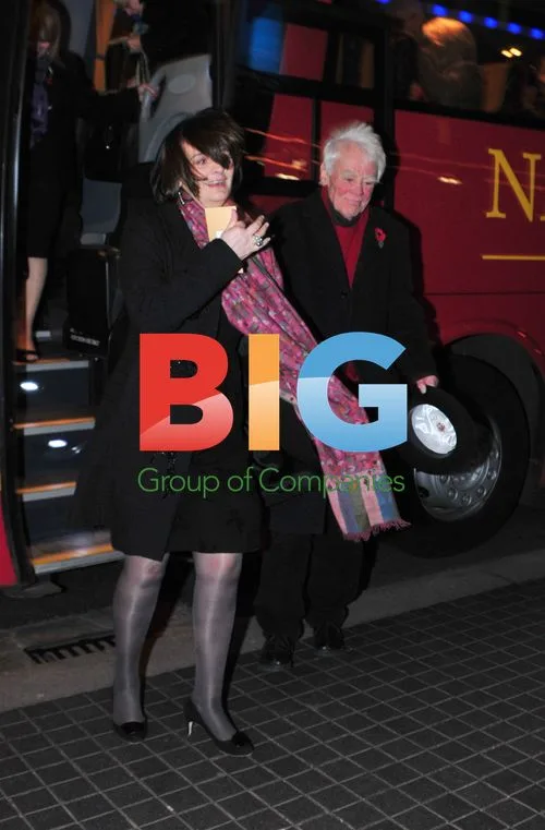 Cherie Blair and Tony Booth in Liverpool