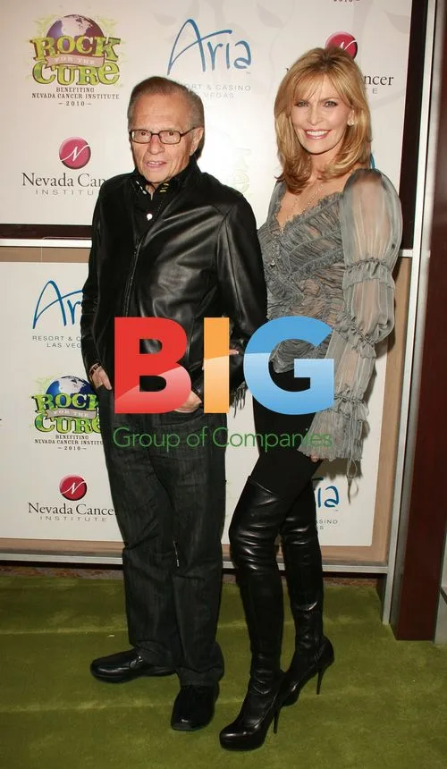 Larry King & Shawn King at ROCK FOR THE CURE