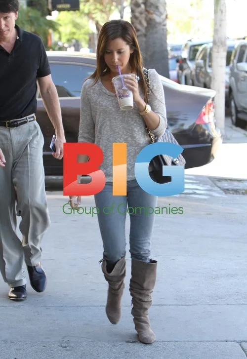 Ashley Tisdale Lunch Outing