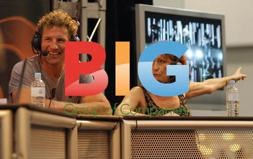 Rob Palmer and Lynne McGranger at Kids Carnival Telethon