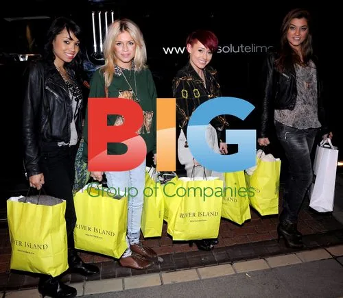 X Factor's Belle Amie on Dublin Shopping Spree