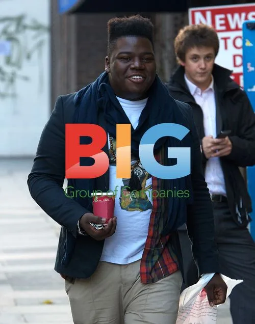 Paige Richardson Arrives for X-Factor Rehearsals