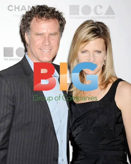 Will Ferrell and Viveca Paulin at MOCA Gala
