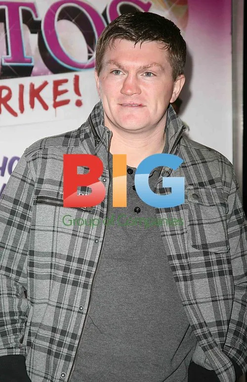 Ricky Hatton Arrives for Panto in Manchester