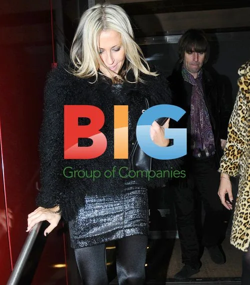 Liam Gallagher and Nicole Appleton at Met Bar, London