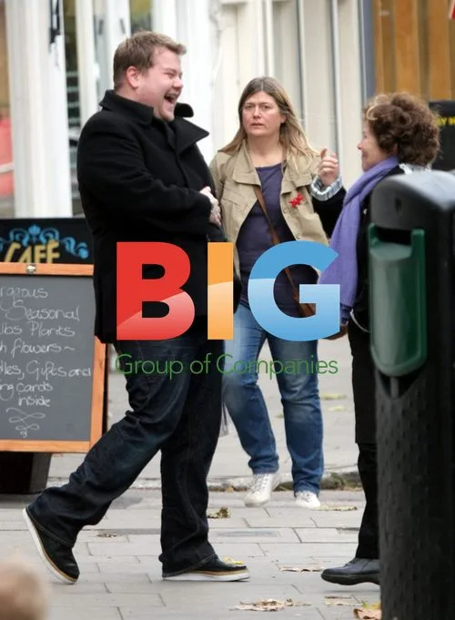 James Corden and Imelda Staunton Spotted in London
