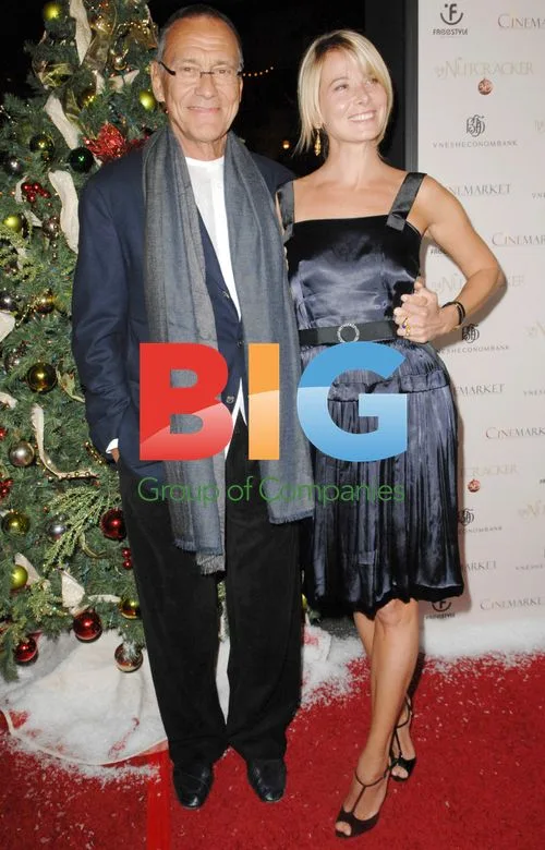 Andrei Konchalovsky and Yulla Visotskaya at Nutcracker in 3D Premiere