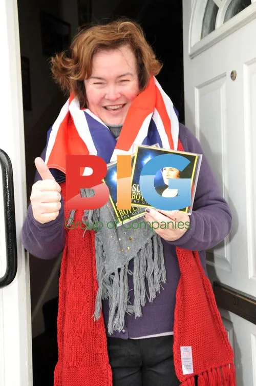 Susan Boyle Celebrates No. 1 Album