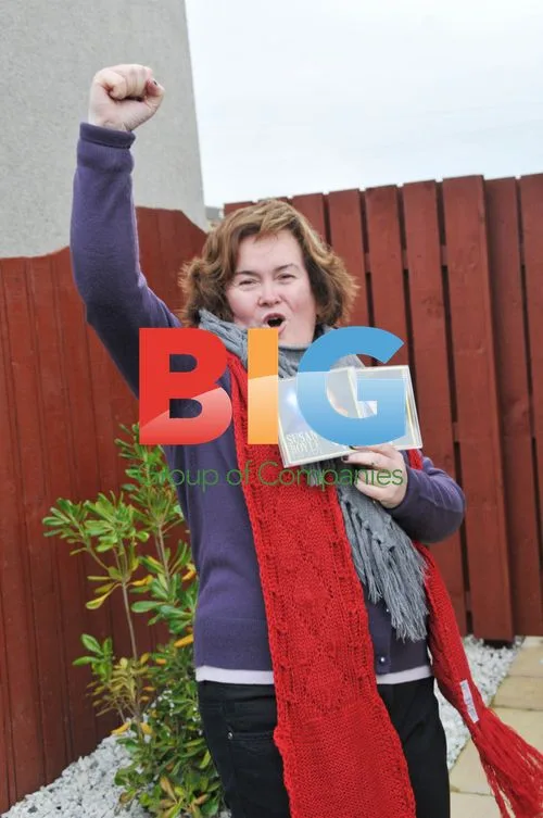 Susan Boyle Celebrates #1 Album