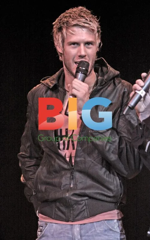 John James performing for Children In Need