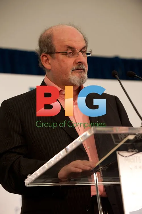 Salman Rushdie Signs 'Luka And The Fire Of Life' in Miami