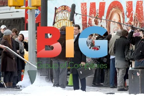 Jim Carrey filming 'Mr. Popper's Penguins'