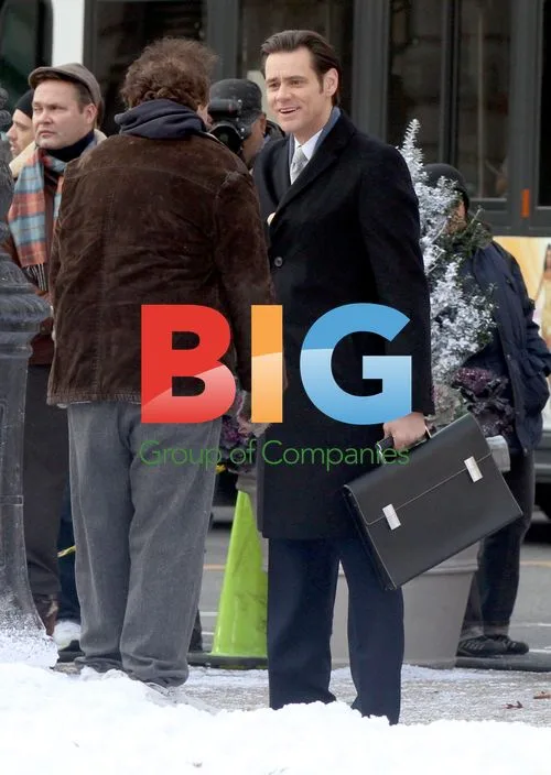 Jim Carrey Filming 'Mr. Popper\'s Penguins'