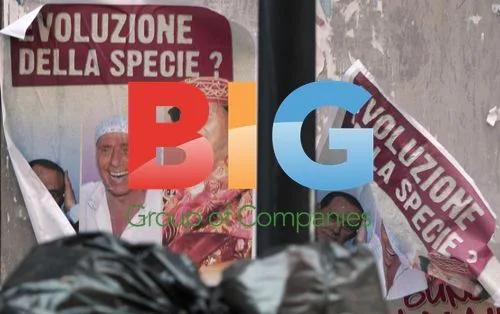 Rubbish Piles in Naples, Italy