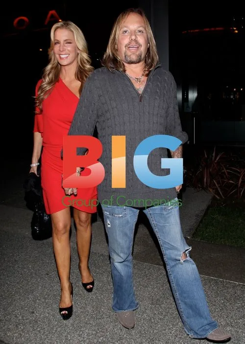 Vince Neil Spotted at Boa with Companion