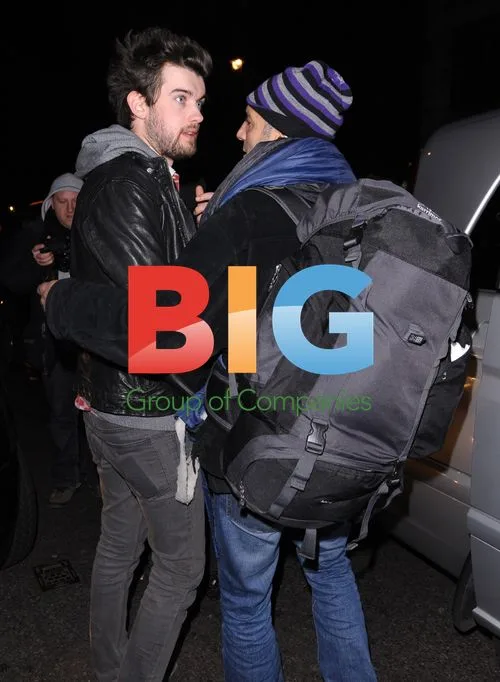 Jack Whitehall Giving to Homeless