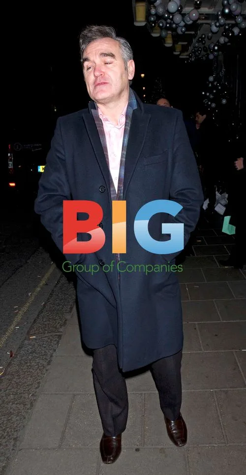 Morrissey in Mayfair, London