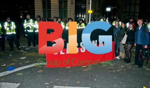 Students Protest in London