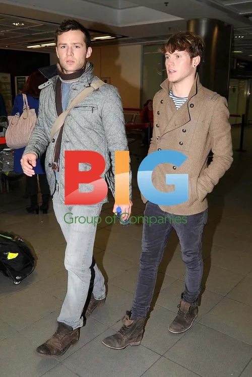 McFly Arrives at Dublin Airport