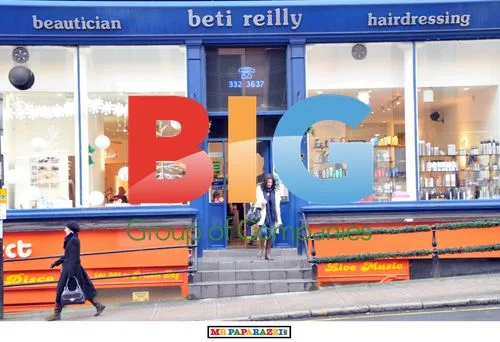 Actress Hannah Waterman Leaves Hair Salon in Glasgow