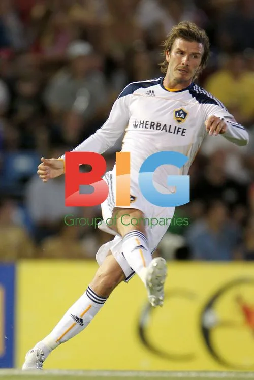 David Beckham at Football Game