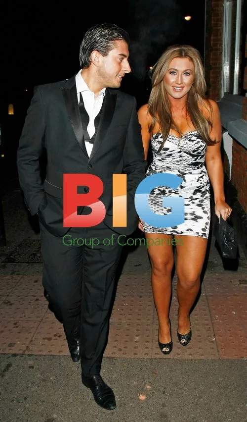 Lauren Goodger and James Argent out in Essex