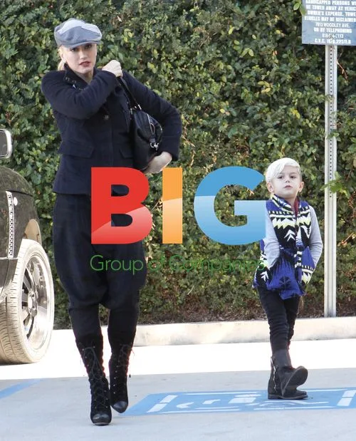 Gwen Stefani, Gavin Rossdale and son Kingston