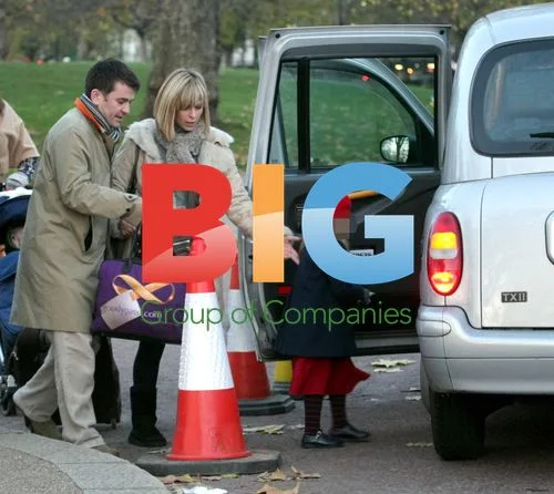 Kate Garraway and Family at Winter Wonderland