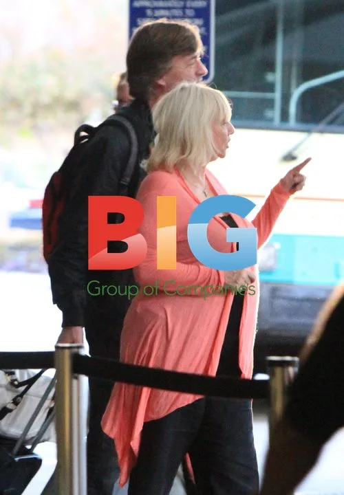 Richard and Judy Arrive at US Airport