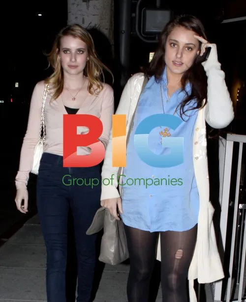 Actress Emma Roberts in Beverly Hills