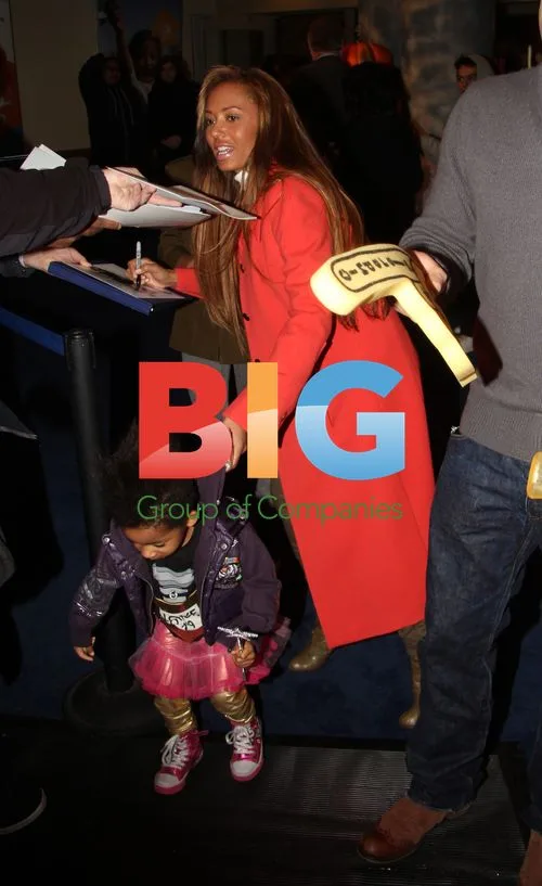Melanie Brown Leaves Party