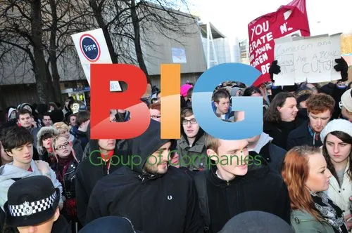 Students Protest Tuition Fees in Liverpool