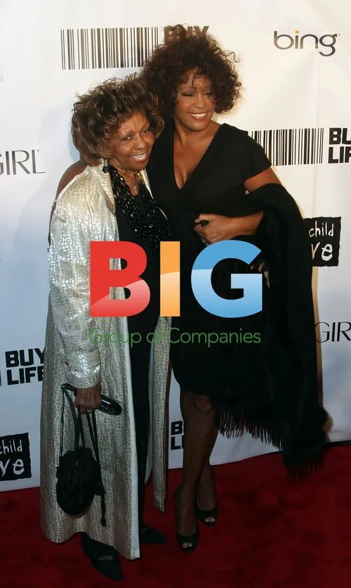 Whitney Houston attends Black Ball
