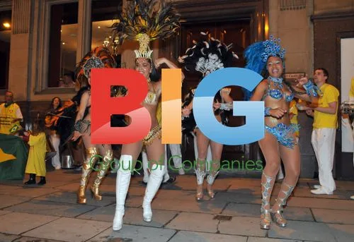 Soap stars at Viva Brasil in Liverpool