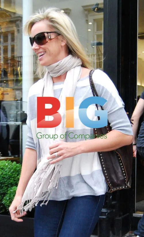 Tamsin Outhwaite visits Nevilles Hair in London