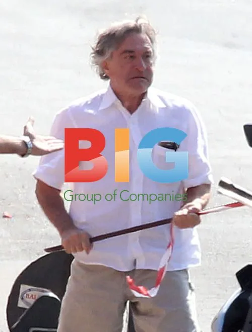 Robert De Niro on the set of ÒManuale DÕamore 3Ó
