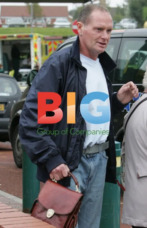 Paul Gascoigne Out in Baggy Jeans