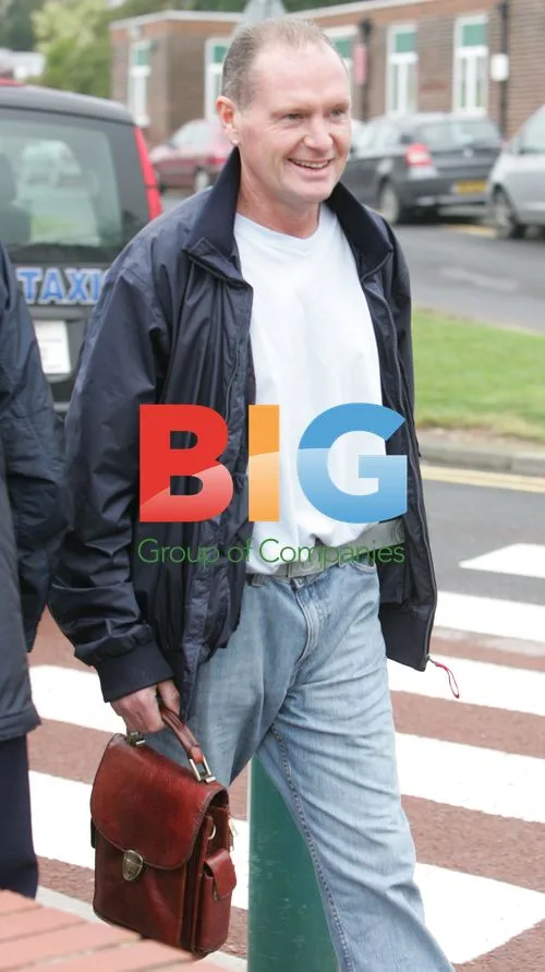 Paul Gascoigne Spotted Out in Baggy Jeans