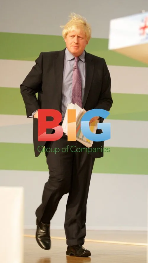 Boris Johnson at Conservative Party Conference