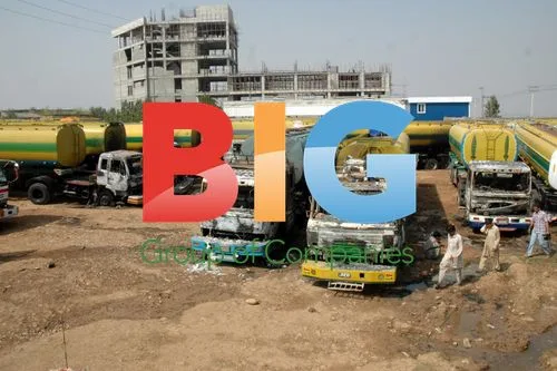 Aftermath of supply tanker attack in Islamabad