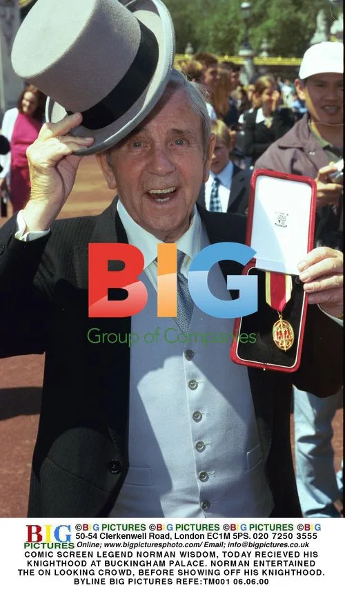 Sir Norman Wisdom Knighted
