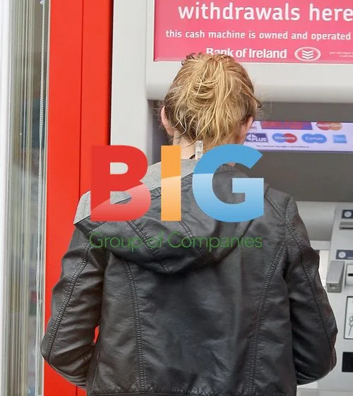 Charlotte Church stops at cashpoint