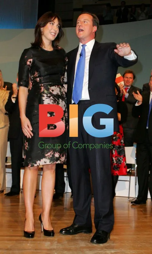 David and Samantha Cameron at Conservative Party Conference