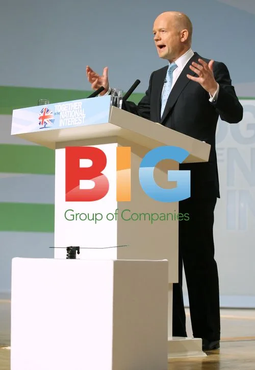 William Hague at Conservative Party Conference