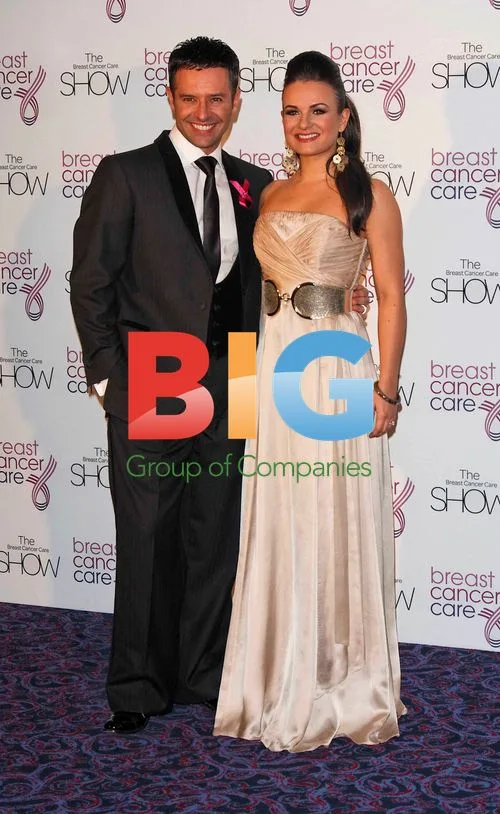 Darren Bennett and Lilia Kopylova at The Breast Cancer Care Show