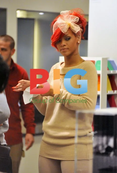 Rihanna Enjoys Shopping Spree in Paris