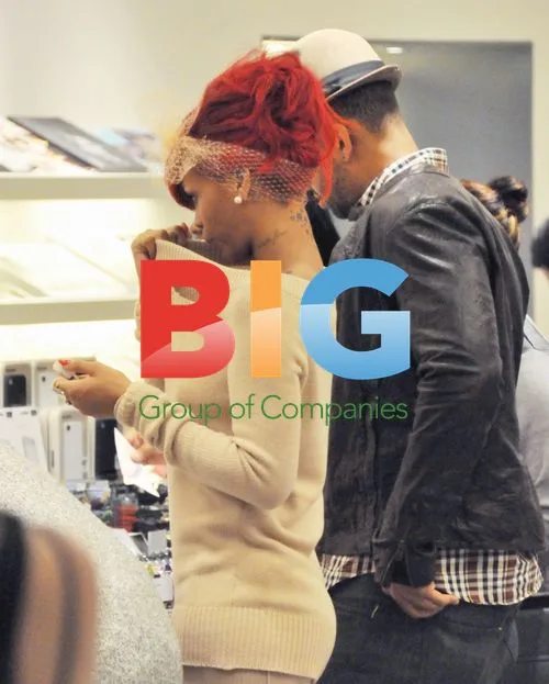Rihanna Goes Shopping with Boyfriend in Paris